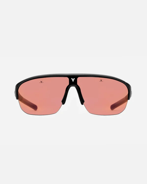 Vuarnet Plateau solbriller Matte Black - Pink