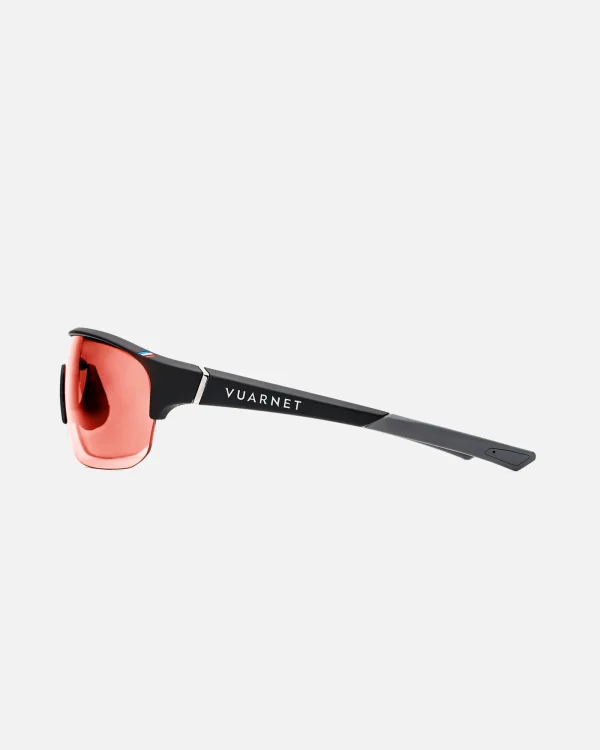 Vuarnet Plateau solbriller Matte Black - Pink