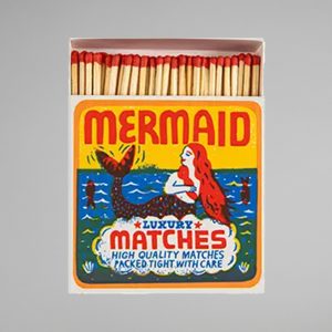 Mermaid Matches | Firkantet – fyrstikker