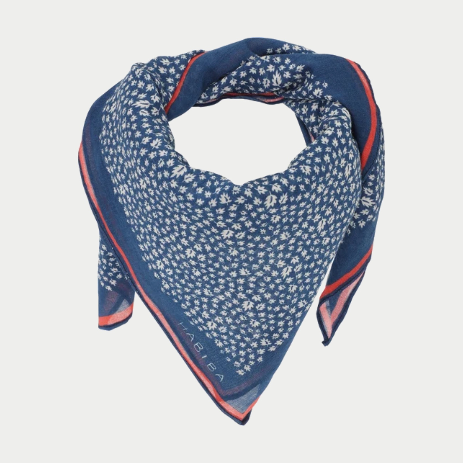 AUTUMN LEAF BANDANA - INDIGO - HABIBA - Bilde 2