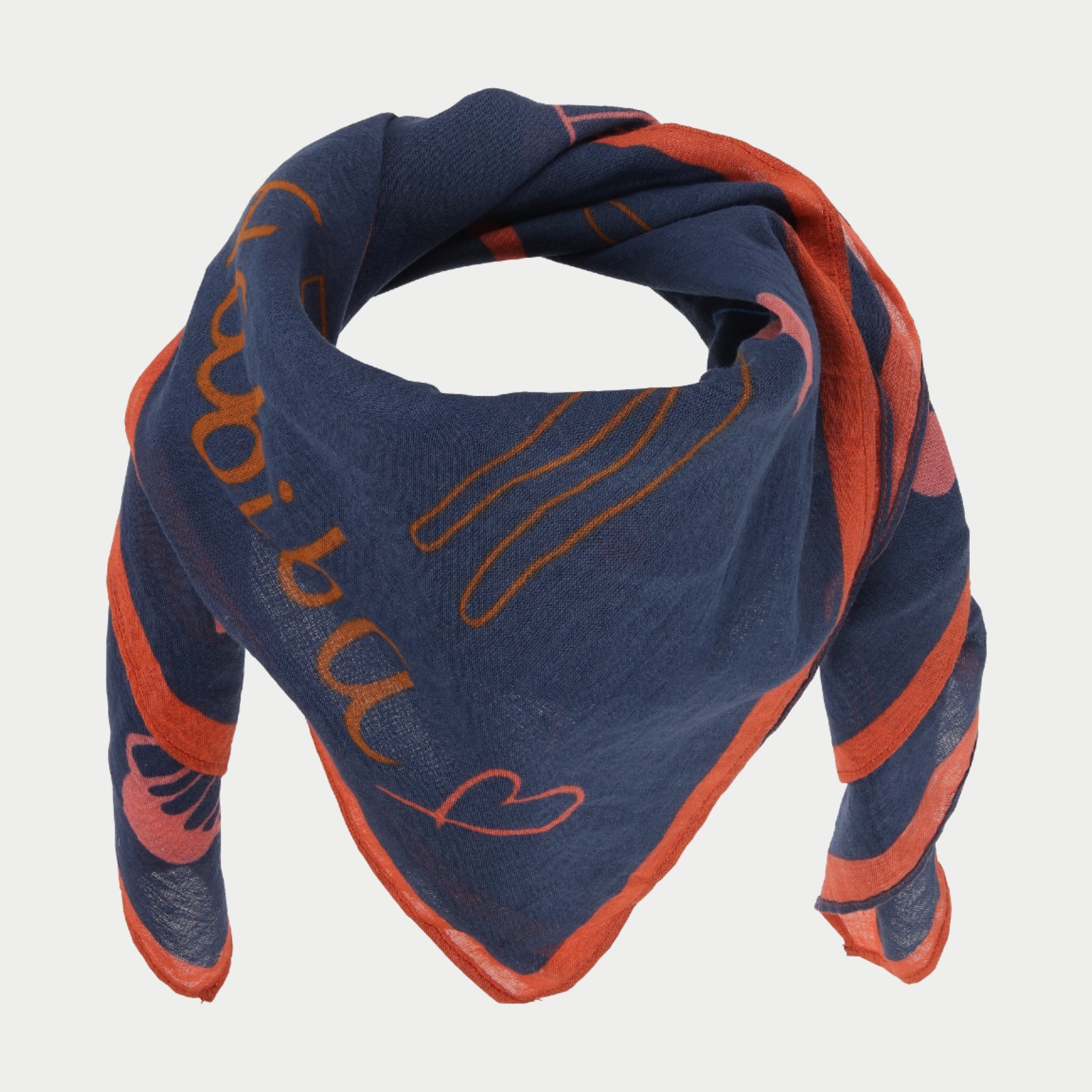 NOVA SCARF - INDIGO - HABIBA - Bilde 2