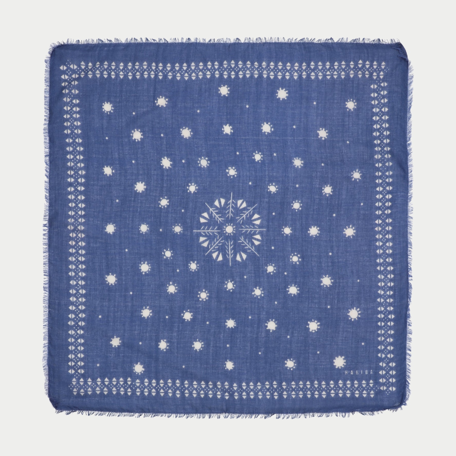 PALOMA SCARF - INDIGO - HABIBA