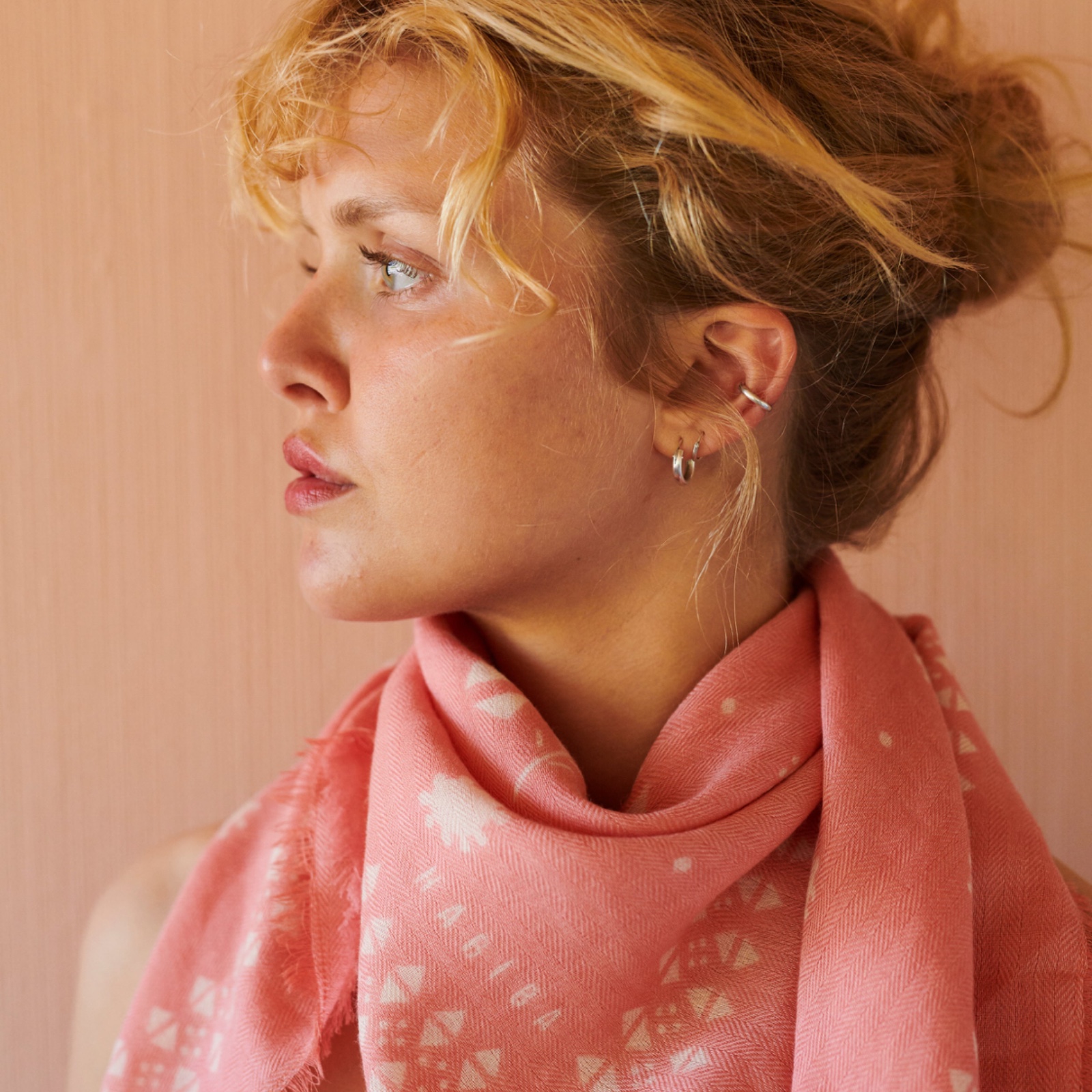 PALOMA SCARF - PINK - HABIBA - Bilde 4