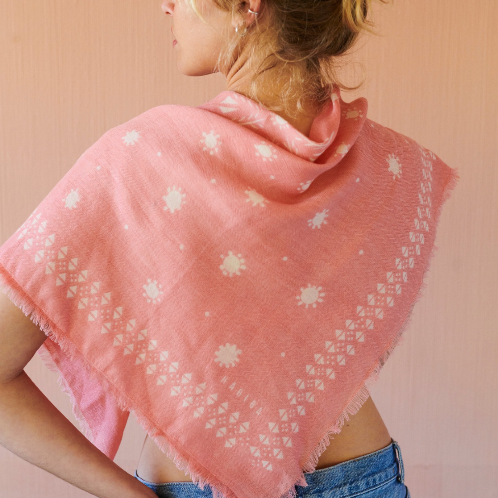 PALOMA SCARF - PINK - HABIBA - Bilde 3