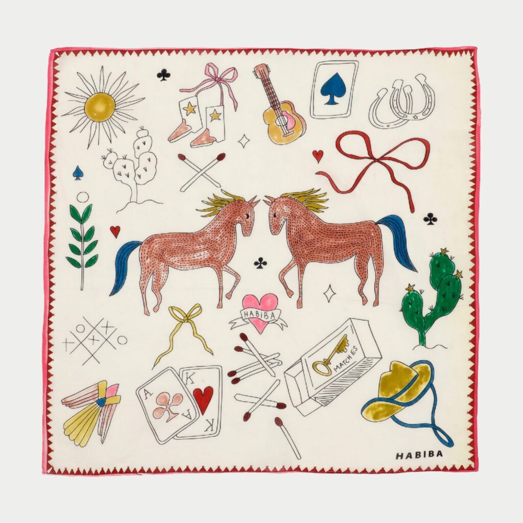 POLLY BANDANA - VANILLA - HABIBA
