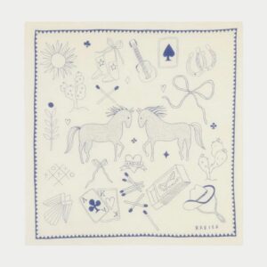 POLLY SOLO BANDANA - JAPAN BLUE - HABIBA